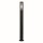 Borne déclairage Noir Gris Fumé IP44 E27 90 cm Acier inoxydable