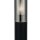 Borne déclairage en acier inoxydable IP44 E27 45 cm noir gris fumé