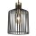 Lampe à suspendre métal Ø 22 cm en noir laiton E27