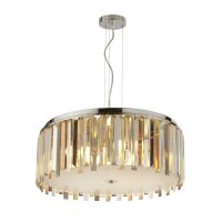 Lampe à suspendre ronde Ø 60 cm cristal...