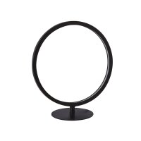 Lampe de table LED avec variateur H : 33 cm Noir Blanc...