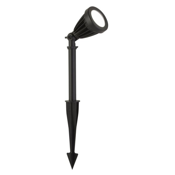 Projecteur LED Jardin extérieur IP54 noir 3000 K 757 lm Piquet de terre