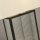 Lampe de table noir blanc velours verre métal 53 cm E27