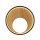 Applique LED ronde Ø 30 cm Noir Marron 3000 K