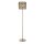 Lampadaire 155 cm en laiton antique Champagne E27 Art Déco