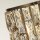 Lampadaire 155 cm en laiton antique Champagne E27 Art Déco