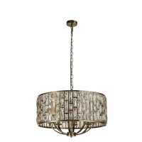 Lampe à suspendre cristal Ø 64 cm rond...