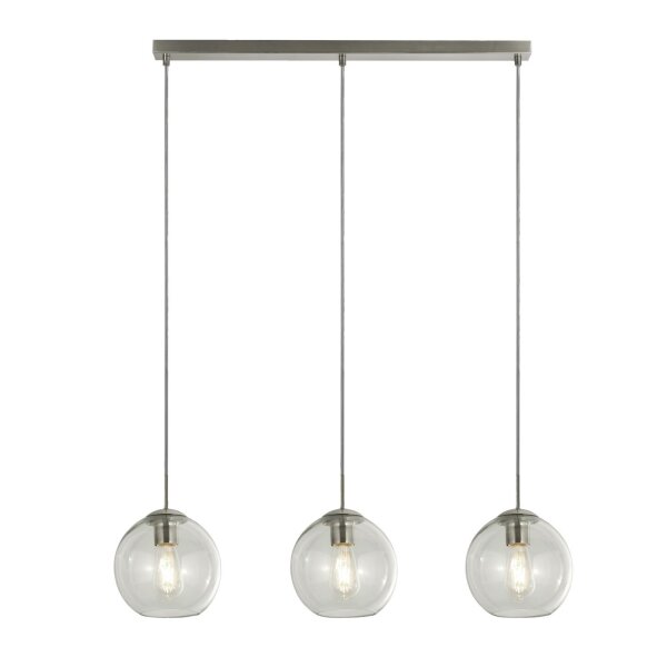 Suspension Abat-jour sphérique Verre L : 81 cm 3-flamme E27