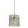 Suspension Boho corde Ø 31,5 cm blanc naturel E27 DANNY