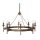 Lustre en fer forg&eacute; CAMELOT 1 &Oslash;1m Moyen &Acirc;ge