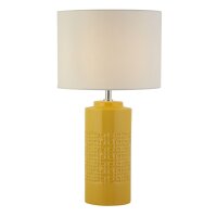 Lampe de table céramique lin 52 cm Ø 28 cm...