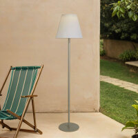 Lampadaire solaire extérieur LED IP44 158 cm en...