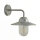 Applique extérieure IP44 en argent E27 métal verre H : 33 cm