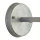 Applique extérieure IP44 en argent E27 métal verre H : 33 cm