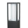 Borne déclairage IP44 GU10 45 cm noir blanc aluminium