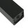 Borne déclairage IP44 GU10 45 cm noir blanc aluminium