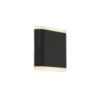 Applique LED extérieure Up Down IP44 noire 4000 K...
