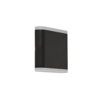 Applique LED extérieure Up Down IP44 noire 4000 K...