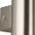 Applique extérieure LED Up Down en argent IP44 3000 K H : 17 cm