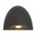 Lampe dext&eacute;rieur LED Downlight IP54 noire 3000 K 103,8 lm Alu