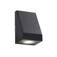 Applique murale extérieure LED IP44 noire 4000 K...