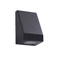 Applique murale extérieure LED IP44 noire 4000 K...