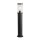 Borne déclairage IP44 73 cm E27 Noir Clair Chemin de jardin