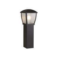 Lampe dallée IP44 noire E27 73 cm aluminium jardin...