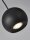 Suspension à 4 flammes GU10 noir L : 125 cm de long