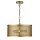 Lampe à suspendre en métal Mesh Ø 45 cm rond 3x E27 en or