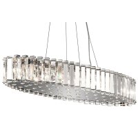 Lampe à suspendre en cristal LED IP44...