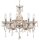 Lustre étincelant verre cristal Ø 48 cm 5x E14