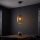 Lampe à suspendre noir or E27 Ø 15 cm étroit métal