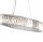Lampe LED suspendue cristal IP44 design moderne