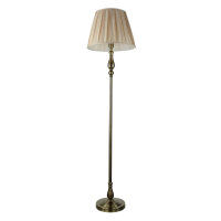 Lampadaire Salon en laiton antique brun E27 164 cm