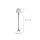 Lampadaire Salon en laiton antique brun E27 164 cm
