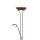 Lampadaire LED en laiton avec lampe de lecture 3000 K