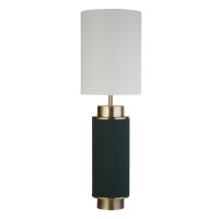 Lampe de table E27 72 cm de haut Tissu Métal Vert...
