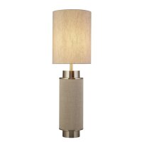Lampe de table tissu métal hauteur 72 cm...