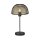 Lampe de table E27 47 cm Ø 26 cm en noir or LUCIA