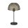 Lampe de table E27 47 cm Ø 26 cm en noir or LUCIA