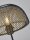 Lampe de table E27 47 cm Ø 26 cm en noir or LUCIA