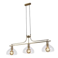 Lampe de billard vintage à 3 flammes L : 110 cm...