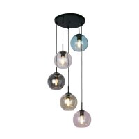Suspension verre rond &Oslash; 51 cm H : max. 1,2 m...