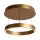 Lampe à suspendre LED métal ronde Ø 44 cm en or