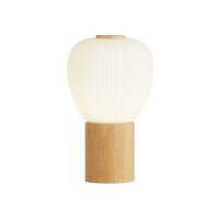 Lampe de table petite H : 25 cm Ø 14,5 cm Verre...
