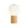 Lampe de table petite H : 25 cm &Oslash; 14,5 cm Verre Bois E14