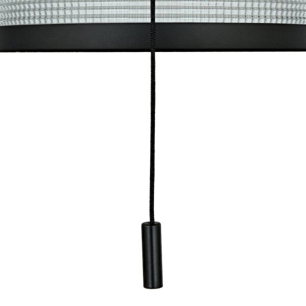Applique vintage avec interrupteur H : 24,5 cm E27 Noir