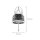 Applique vintage avec interrupteur H : 24,5 cm E27 Noir