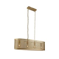 Lampe &agrave; suspendre en m&eacute;tal Mesh L : 91 cm...